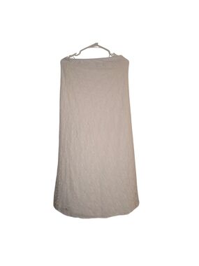 Urban Outfitters Cream Maxi Lace Skirt